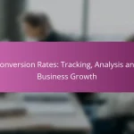 Tasas de Conversión: Seguimiento, Análisis y Crecimiento Empresarial