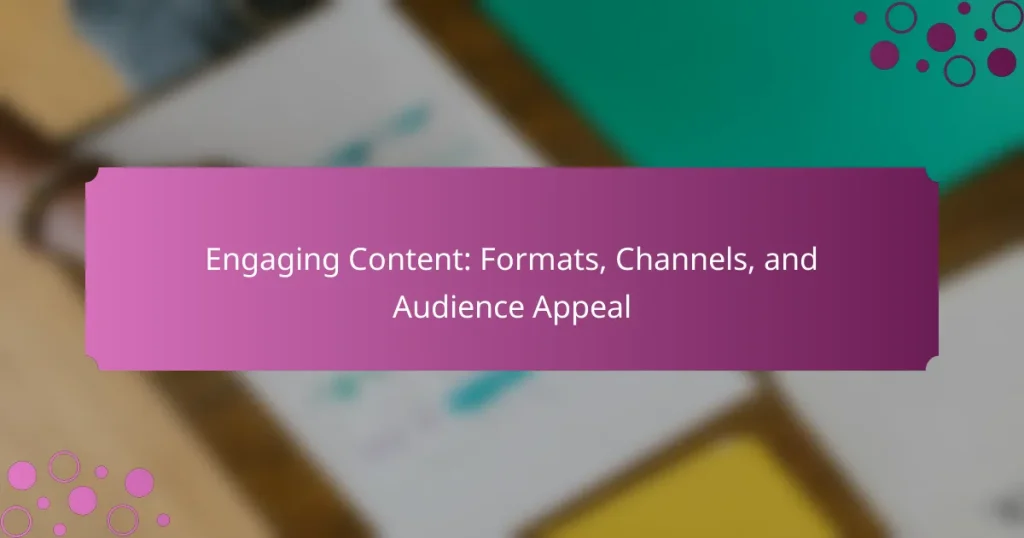 Contenido Atractivo: Formatos, Canales y Atracción de Audiencia
