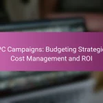 Campañas PPC: Estrategias de Presupuesto, Gestión de Costos y ROI