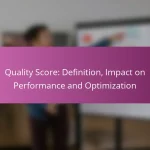 Puntuación de Calidad: Definición, Impacto en el Rendimiento y la Optimización